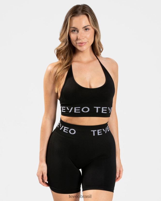 roupas mulheres TEVEO FJ4TZV303 colar de assinatura bh preto