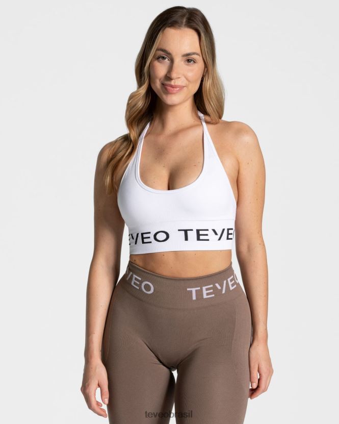 roupas mulheres TEVEO FJ4TZV304 colar de assinatura bh branco