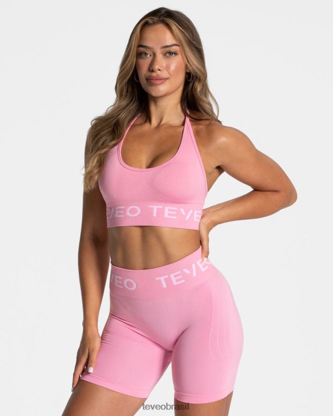 roupas mulheres TEVEO FJ4TZV307 colar de assinatura bh rosa