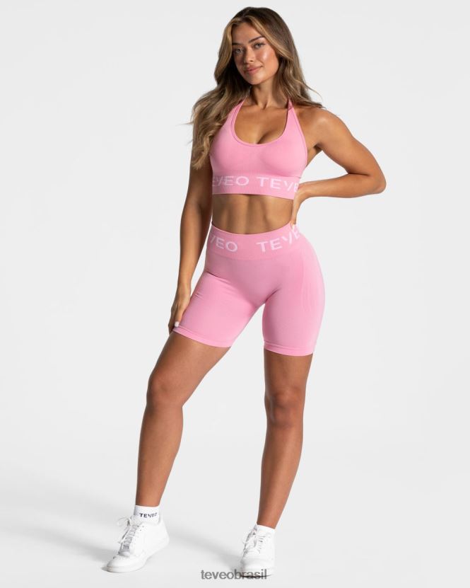 roupas mulheres TEVEO FJ4TZV307 colar de assinatura bh rosa