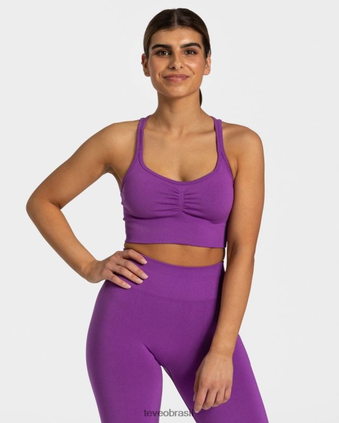 roupas mulheres TEVEO FJ4TZV346 elástico atemporal bh roxo