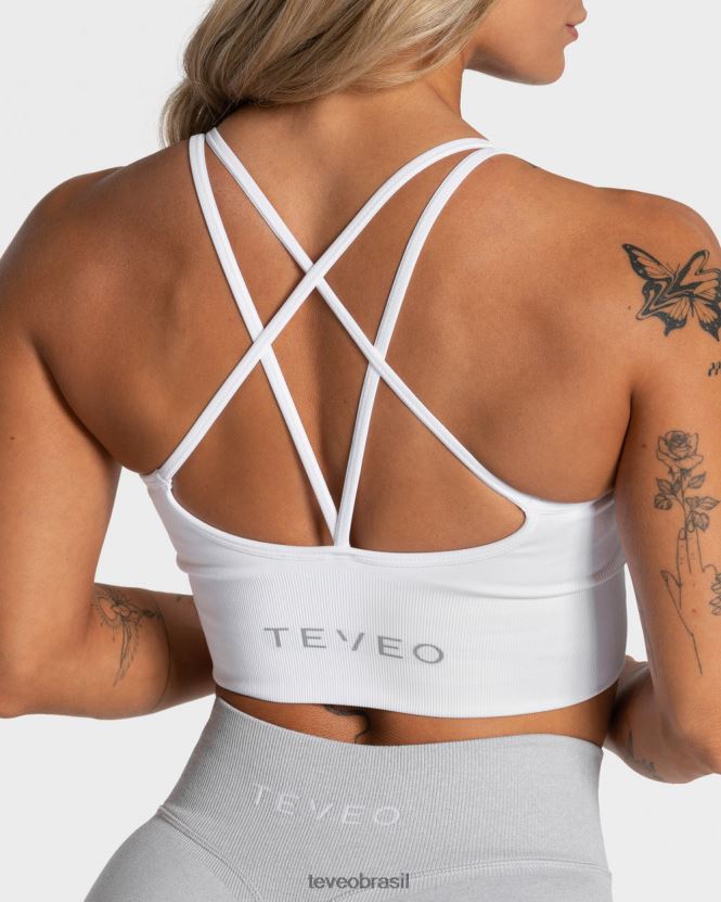 roupas mulheres TEVEO FJ4TZV351 sutiã de declaração branco