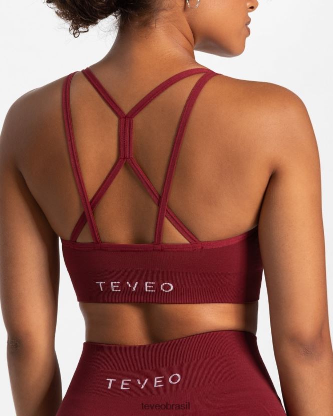 roupas mulheres TEVEO FJ4TZV376 verdade bh vinho vermelho