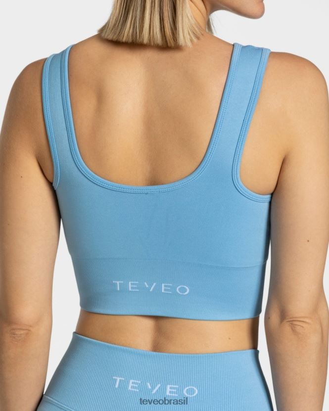 roupas mulheres TEVEO FJ4TZV382 sutiã sensação bebê azul