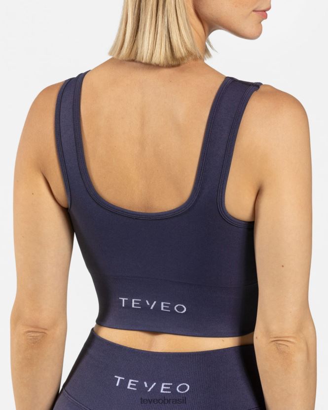 roupas mulheres TEVEO FJ4TZV387 sensação bh azul escuro