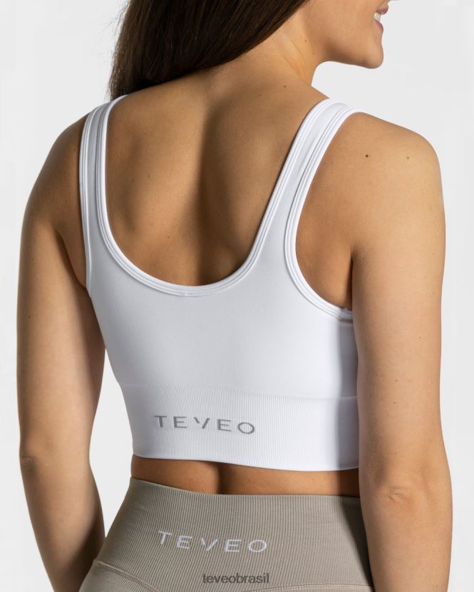 roupas mulheres TEVEO FJ4TZV396 sutiã sensação branco