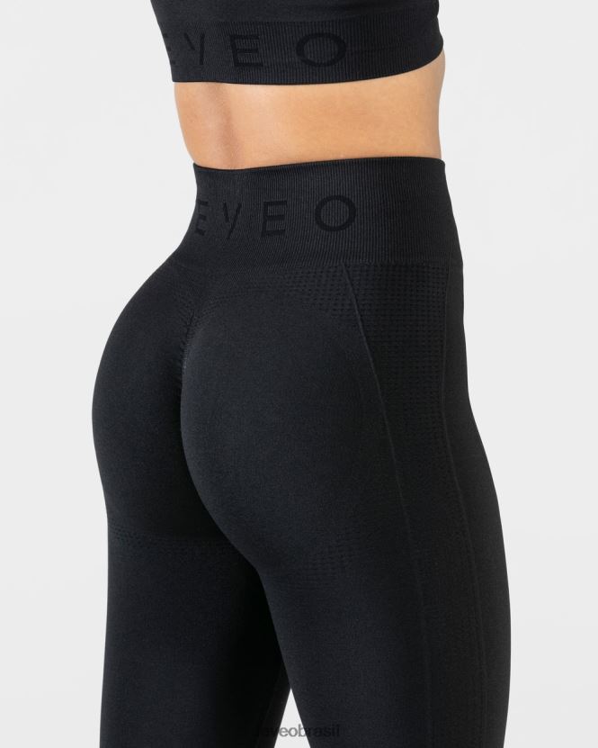 roupas mulheres TEVEO FJ4TZV122 legging de foco preto