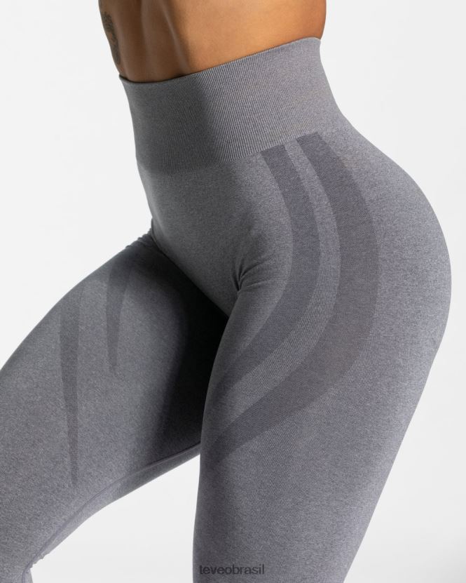 roupas mulheres TEVEO FJ4TZV158 legging evolução v2 cinza