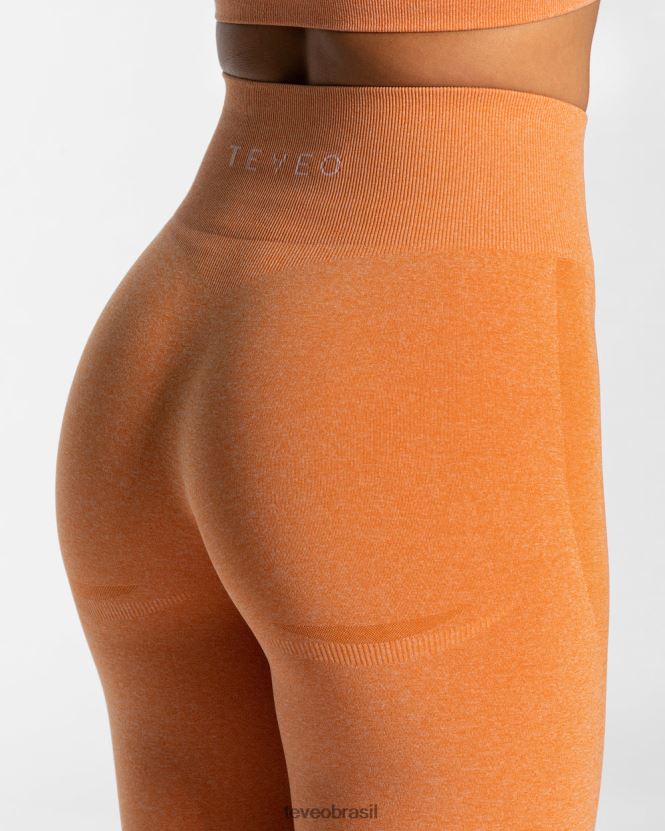 roupas mulheres TEVEO FJ4TZV159 legging evolução v2 laranja