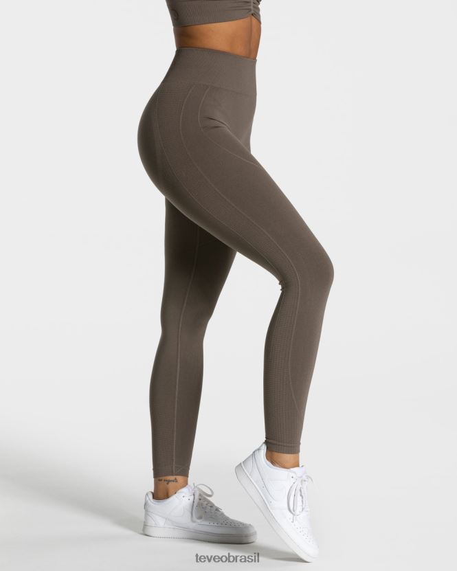 roupas mulheres TEVEO FJ4TZV160 legging de foco cinza