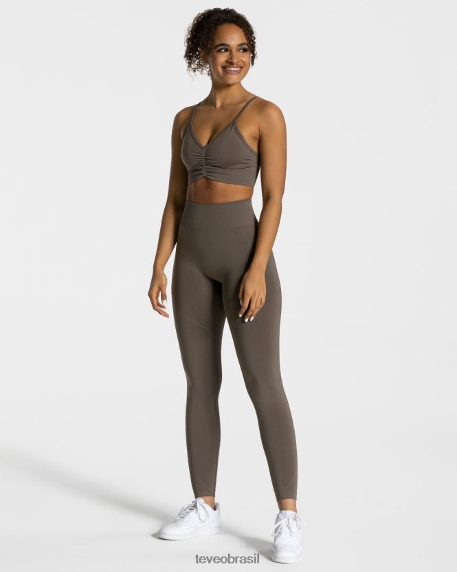 roupas mulheres TEVEO FJ4TZV160 legging de foco cinza