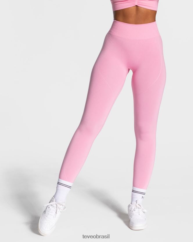 roupas mulheres TEVEO FJ4TZV162 legging de foco rosa