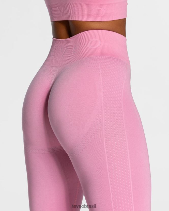 roupas mulheres TEVEO FJ4TZV162 legging de foco rosa