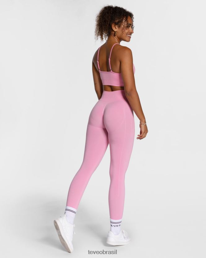 roupas mulheres TEVEO FJ4TZV162 legging de foco rosa