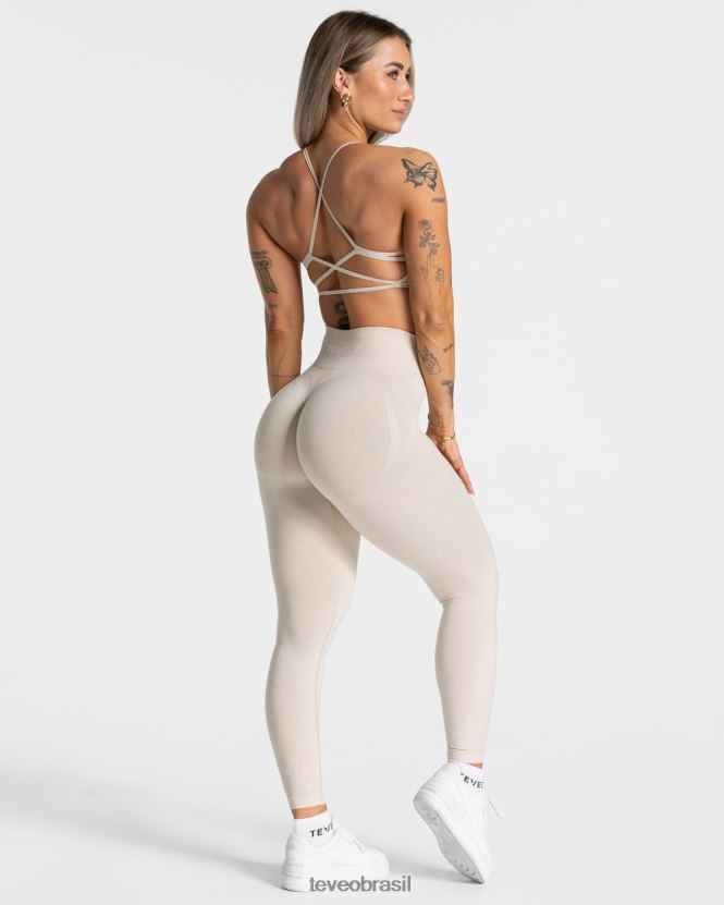 roupas mulheres TEVEO FJ4TZV51 leggings scrunch secretas ácidas areia