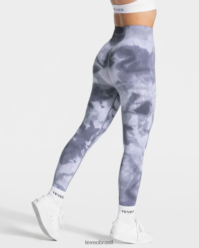 roupas mulheres TEVEO FJ4TZV57 legging tie-dye tormentoso