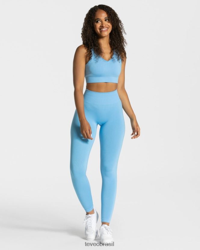 roupas mulheres TEVEO FJ4TZV73 leggings elegantes bebê azul