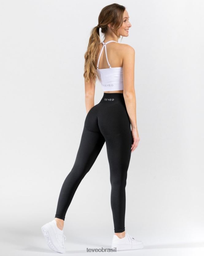 roupas mulheres TEVEO FJ4TZV80 leggings elegantes preto