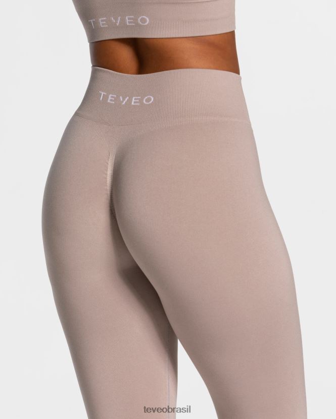 roupas mulheres TEVEO FJ4TZV89 legging atemporal pó