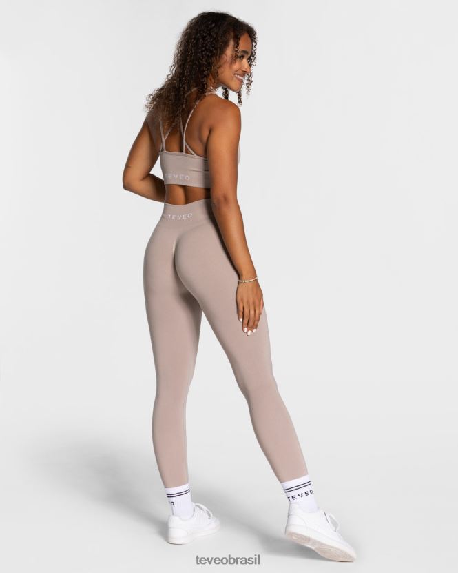 roupas mulheres TEVEO FJ4TZV89 legging atemporal pó