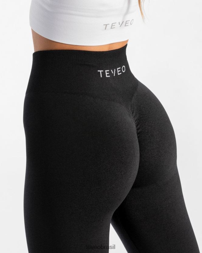 roupas mulheres TEVEO FJ4TZV96 legging atemporal preto