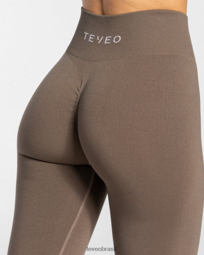 roupas mulheres TEVEO FJ4TZV99 legging atemporal cinza