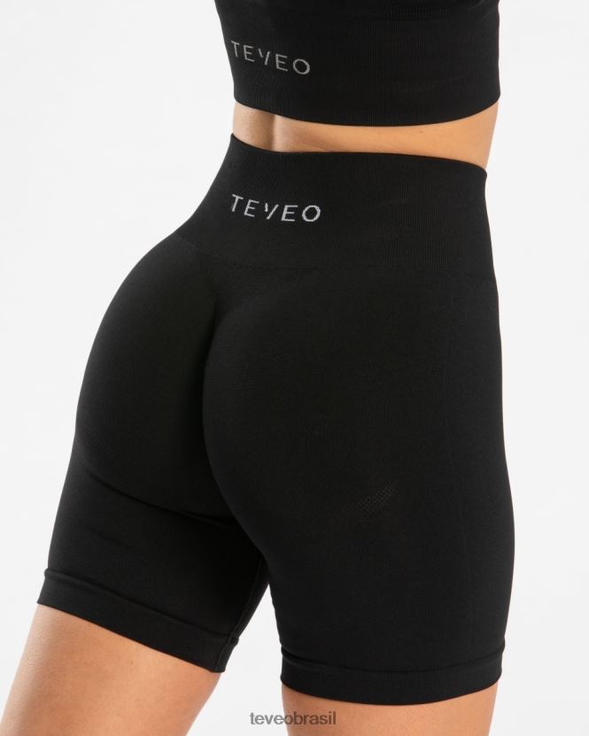 roupas mulheres TEVEO FJ4TZV208 curto elegante preto