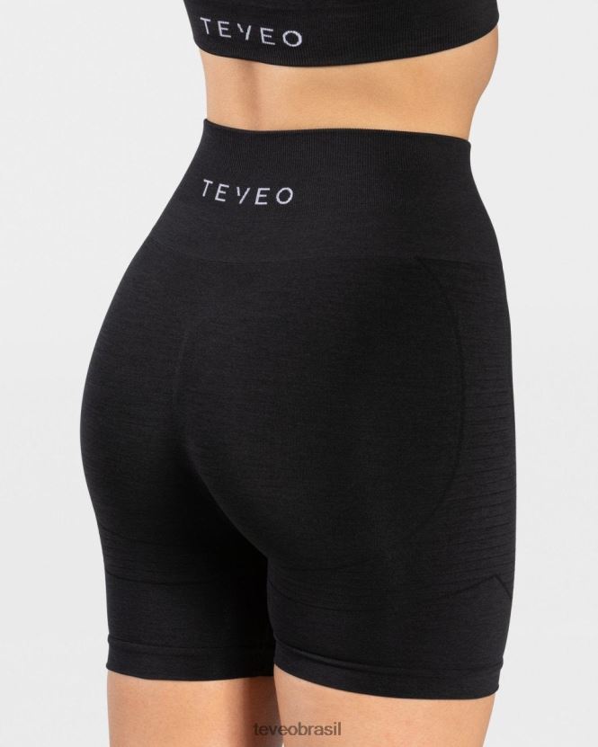 roupas mulheres TEVEO FJ4TZV252 verdadeiro curto preto